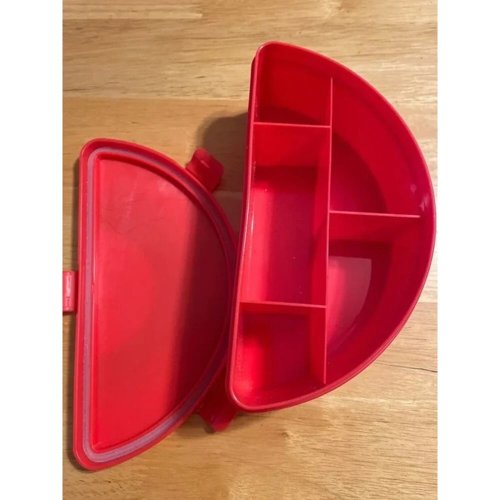Benton Box 5 Compartments inside Red Rainbow kids
